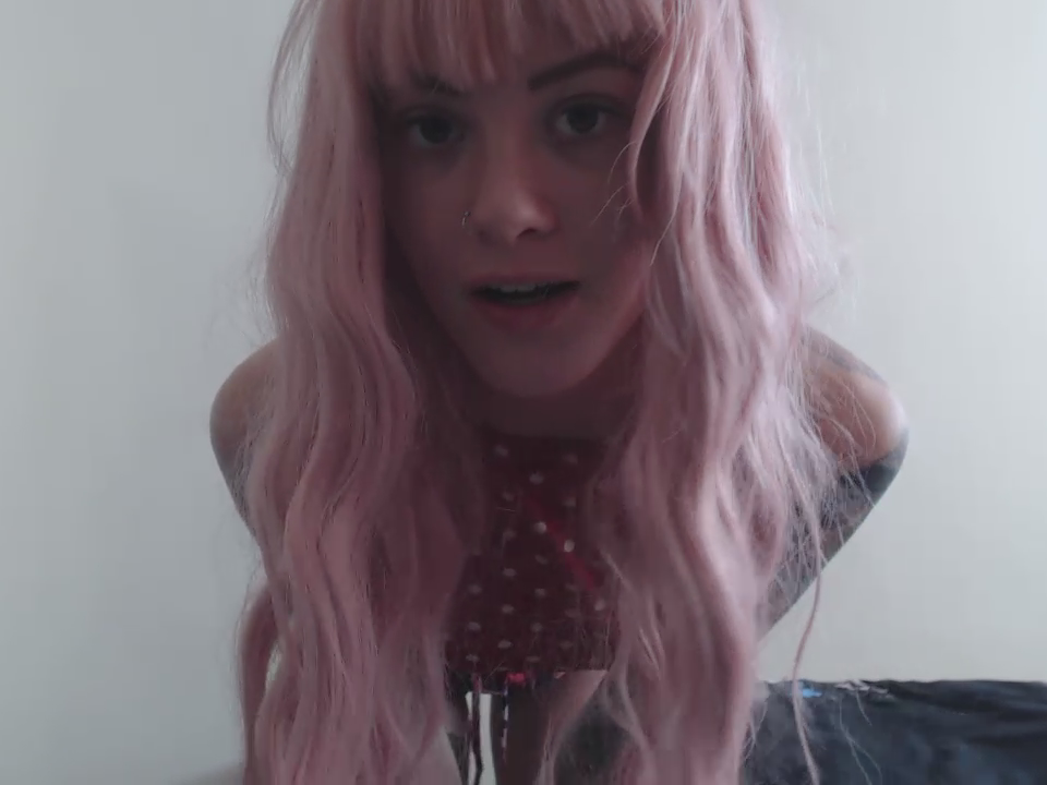 Beautiful pink hair girl strips off her cloths, shows her hot ass and body, then squatting she does a shit on the floor. She talks a little in the video, also some music in background. 720p HD. 5 minutes